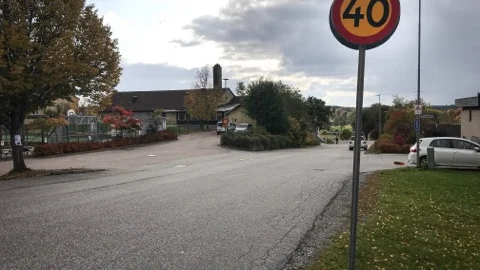 Snart är 40-skylten ett minne blott på Skolgatan.
