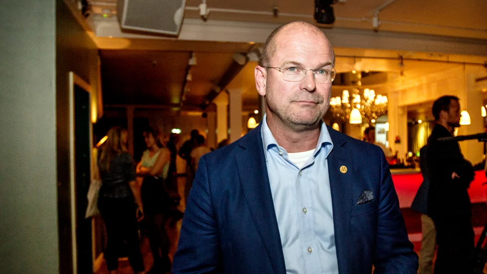 Erik Weiman (M) deltog i mötet med de andra regionsordförandena. 