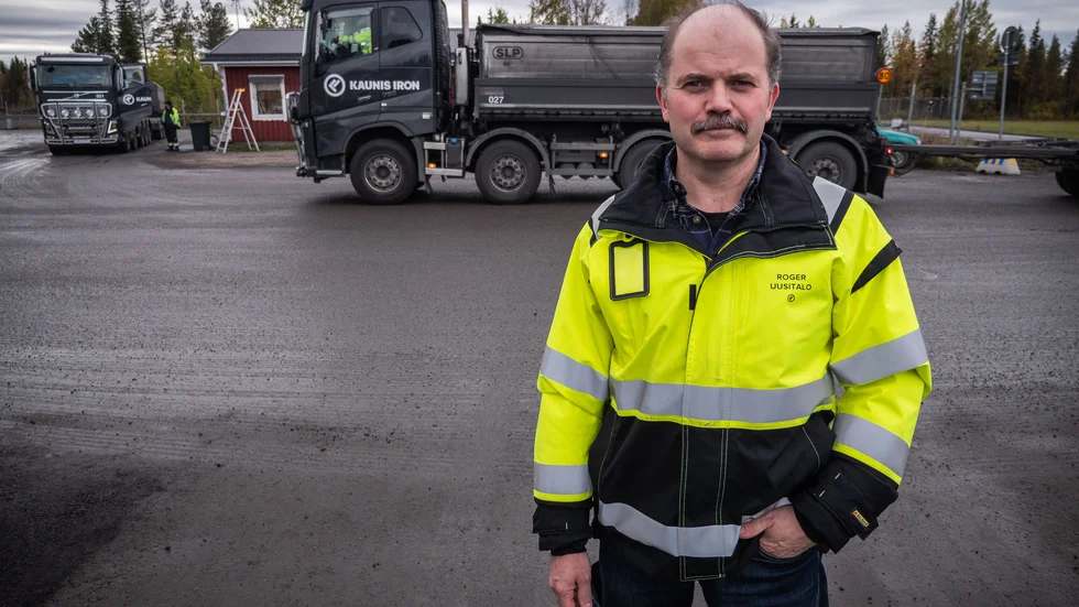 Roger Uusitalo, platschef på Malmtransporter i norr, säger att man arbetar med att minska antalet avåkningar.