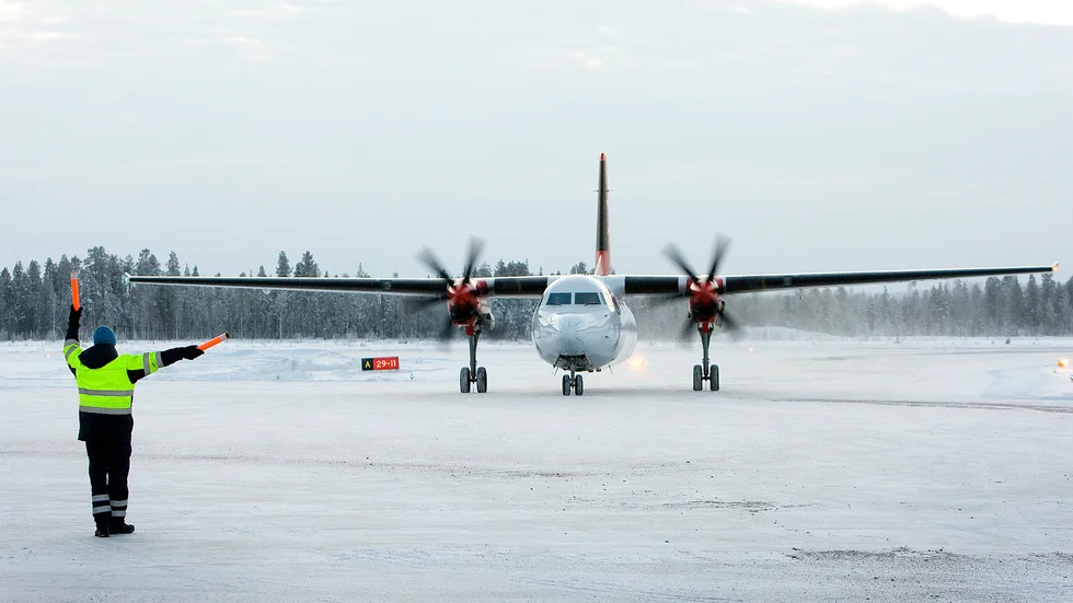 Tre regionala flygplatser i Norrbotten får ta del av de statliga miljoner som delas ut i kompensation för flygskatten. Bilden är från Pajala.