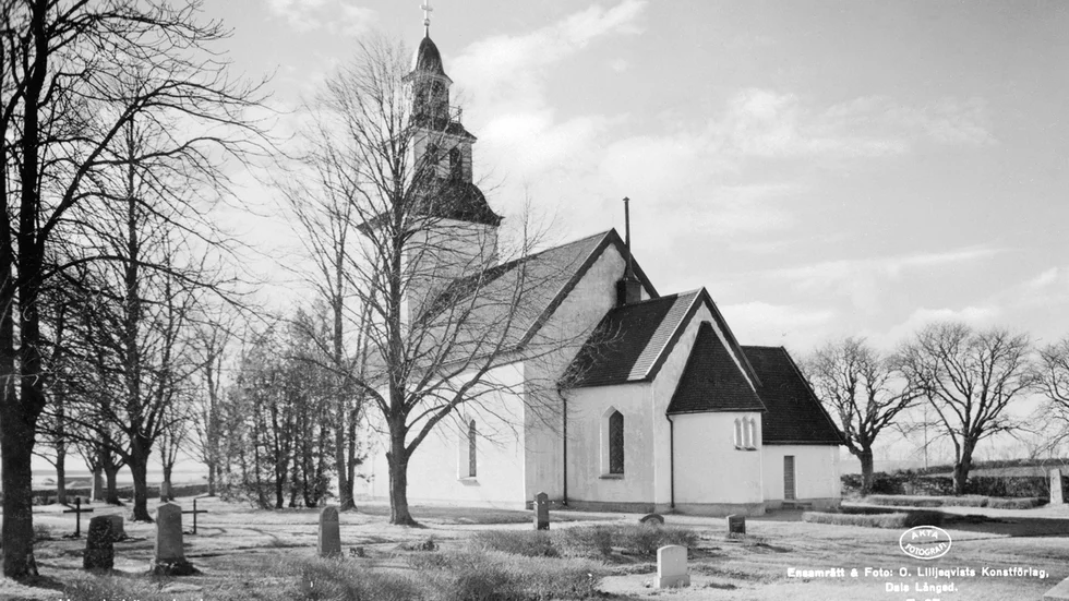 När Nyström höll en julpredikan i Hagebyhöga kyrka kom endast en besökare, hans fru.