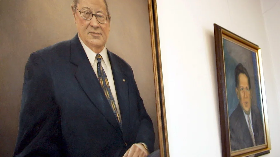 Göran Lindgren, som gick bort 2015, blev ordförande i kommunfullmäktige när Vadstena blev egen kommun 1980.