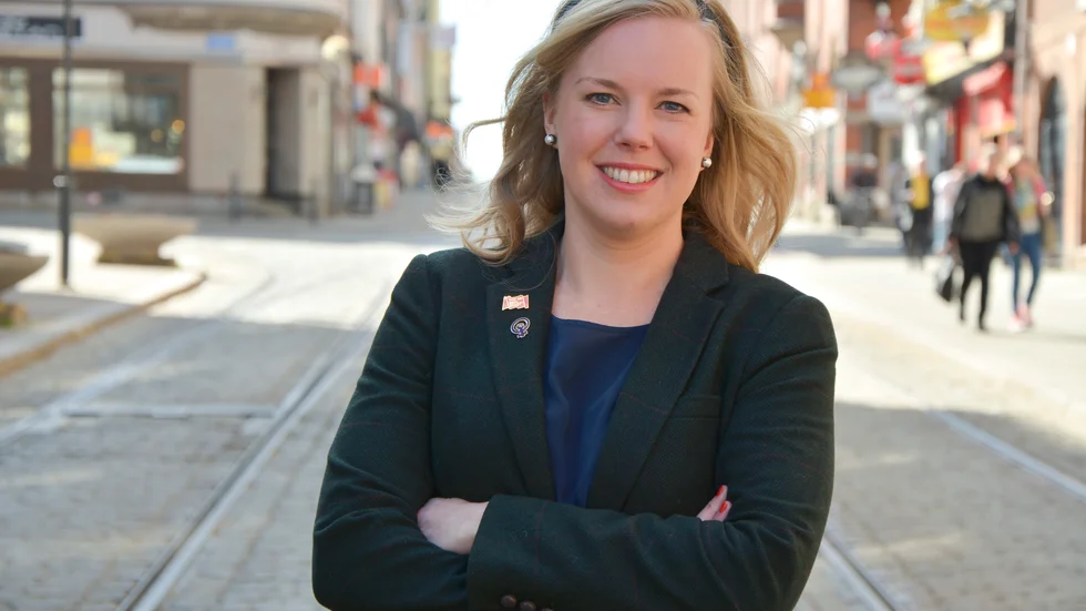 Linda Snecker (V) kandiderar inte till partiledarposten.