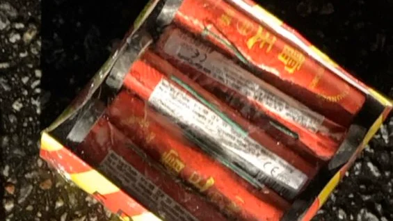 Dessa bangers omhändertogs på torsdagsnatten. 