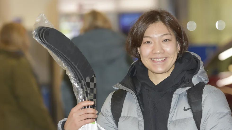 Luleå Hockey/MSSK:s Chiho Osawa är åter i Luleå.