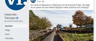 Så tycker Västervikarna om tågtrafiken