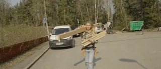 Arga snickaren byggde om Hannah Graafs garage