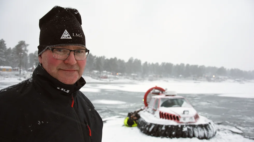 Johan Björklund, ägare till Klubbvikens havsbad, hade planer att ha öppet Klubbviken i vinter men problem med isvägen har gjort att klubbviken med all sannolikhet håller stängt denna vårvinter.