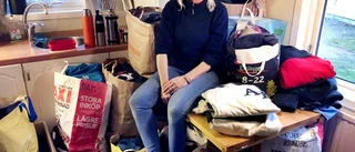 Luciatåg spred stämning i matbutik