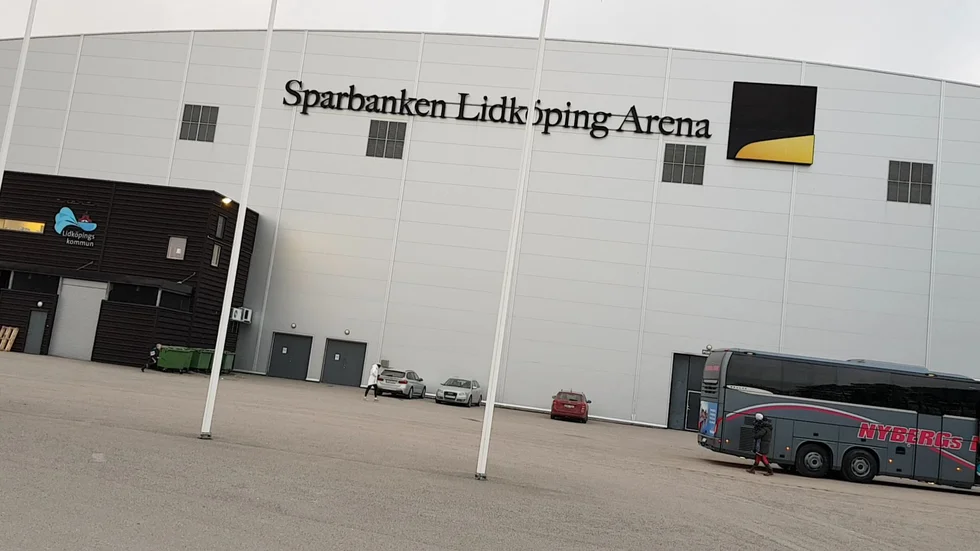 Sparbanken Arena i Lidköping.