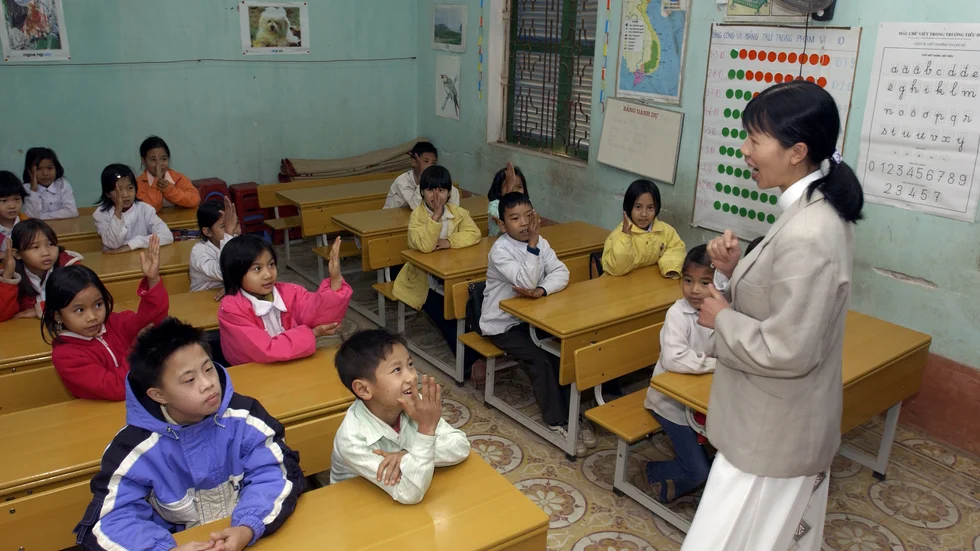 Svenska Rädda Barnen driver sedan lång tid tillbaka skolprojektet Trung Nguyen Primary School i Yen Lac distriktet norr om Hanoi.
