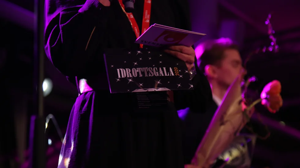 Från idrottsgalan 2020.