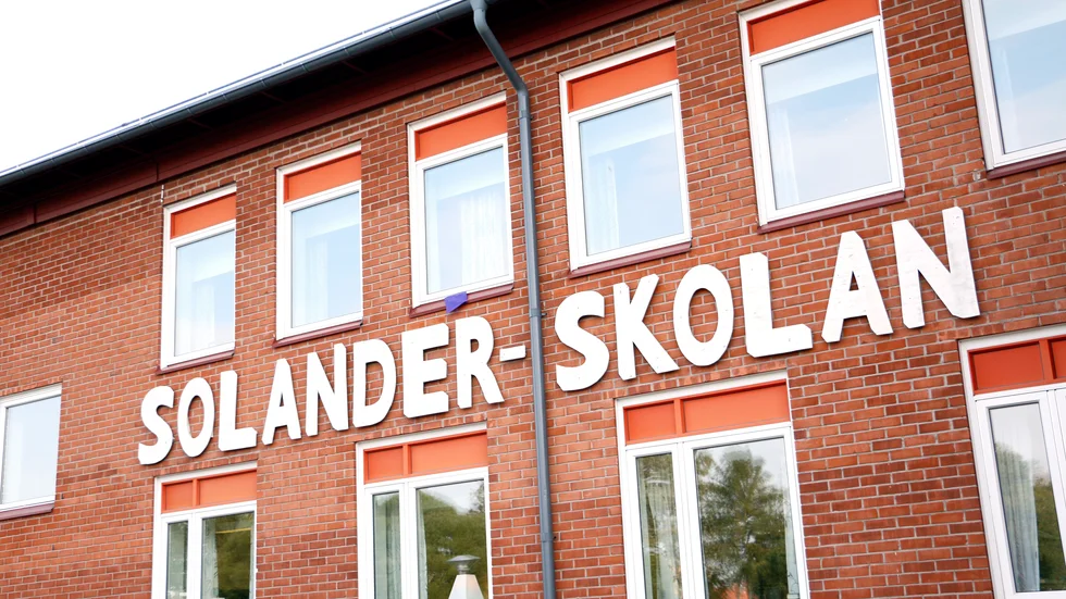I Solanderskolans uppehållsrum har elevrådet hunnit anordna tre kvällar för högstadieeleverna. (Arkivbild)