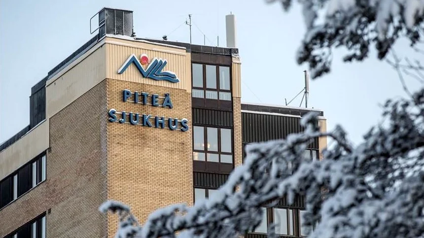 Region Norrbotten bygger en sluss till operationsavdelningen på Piteå sjukhus för att kunna ta emot svårt sjuka patienter som är coronasmittade. (Arkivbild)