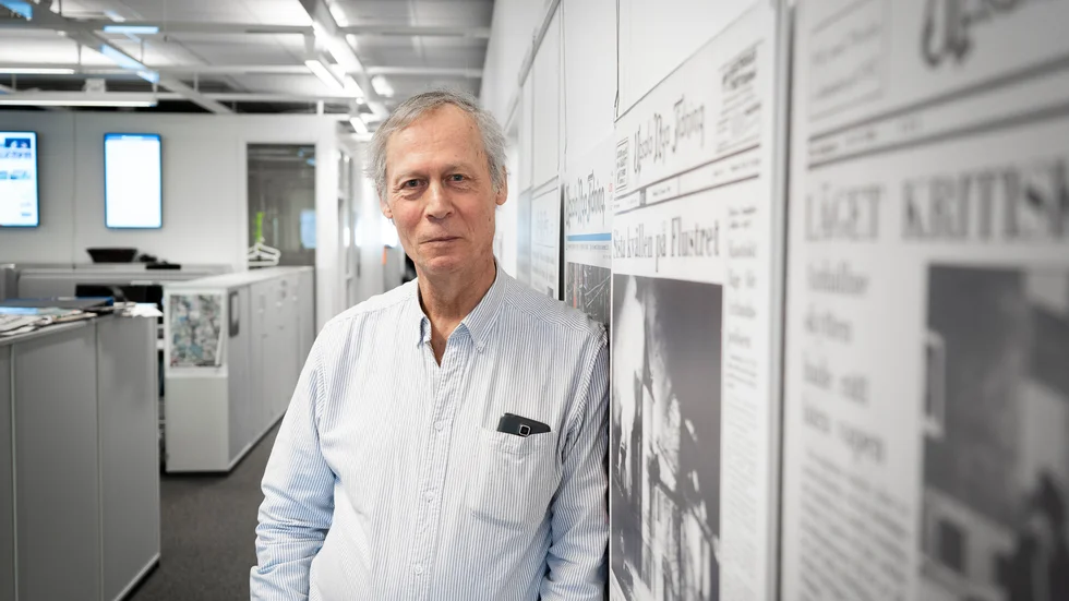 Åke Spross, nyligen pensionerad medicin- och forskningsreporter.