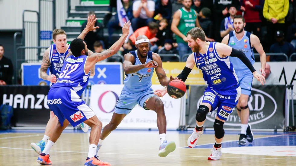 Daniel Johansson gjorde hela sju poäng i segermatchen mot Balrog (3+4).