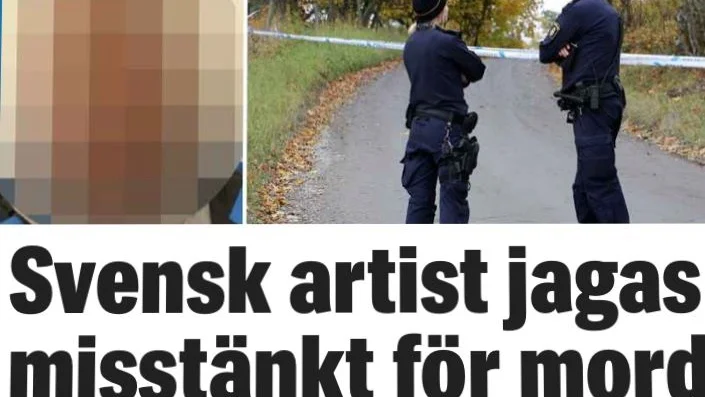 Den artist som polisen jagar misstänkt för mord ska ha koppling till Klockaretorpet. Liksom offret.