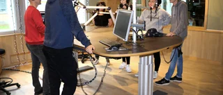 Många elever besökte LTU i Piteå