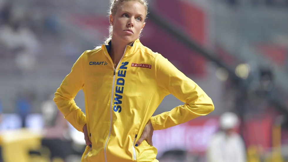 Erika Kinsey under VM i höstas.