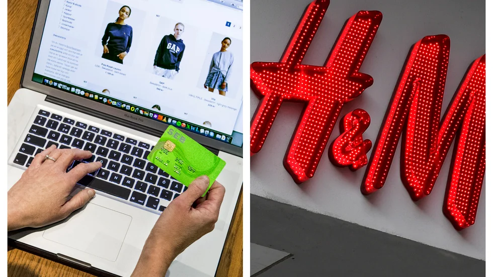 Sigtunabo fick inte 94 procent rabatt vid sitt första H&M köp online. 
