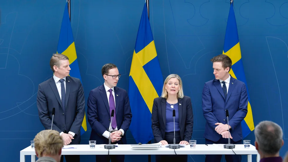 Coronakrisen har svetsat samman januaripartierna, här representerade av sina ekonomiskpolitiska talespersoner, och gett dem ett gemensamt projekt. Men vad händer sen?