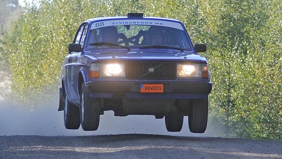 Det blir ingen Gruvrundan för Åtvidabergs Mattias Brindmark och de andra rallyförarna.