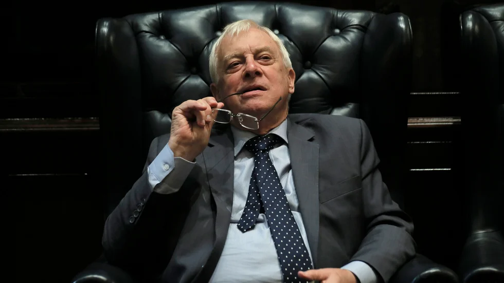 Chris Patten, Hongkongs siste brittiske guvernör, är starkt kritisk till Kinas agerande. Arkivbild.