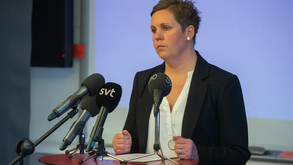 "Vi ska försöka hålla övertiden på en så låg nivå som möjligt", säger divisionschef Anna Alm Andersson.
