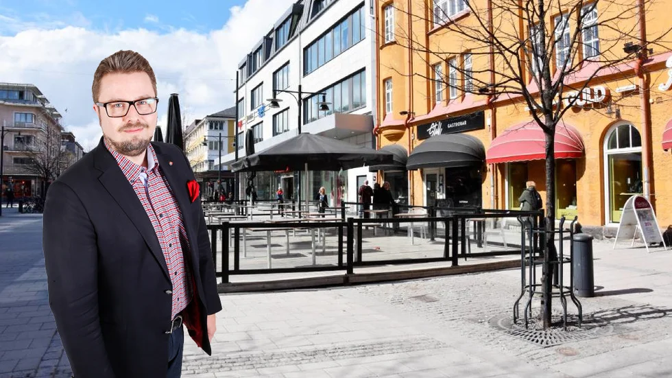 Krönikör Jonas Lundström konstaterar att det är svårt att undvika att prata om pandemin.