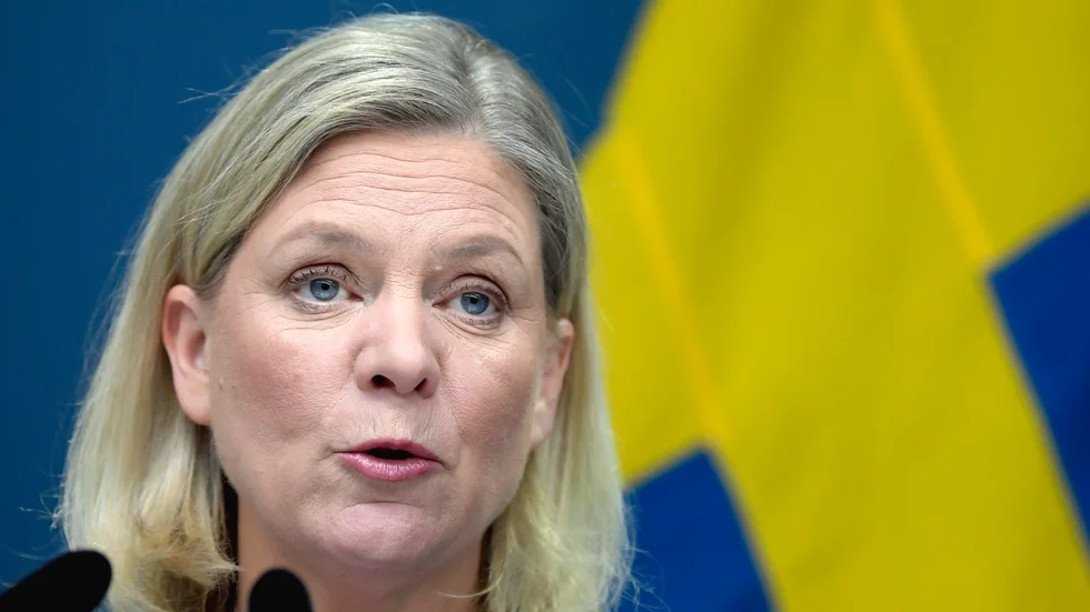 Finansminister Magdalena Andersson (S).