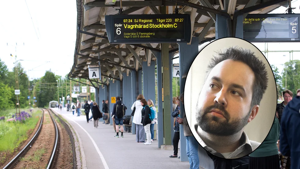 Christian Udin är Ostlänkenansvarig på Nyköpings kommun.