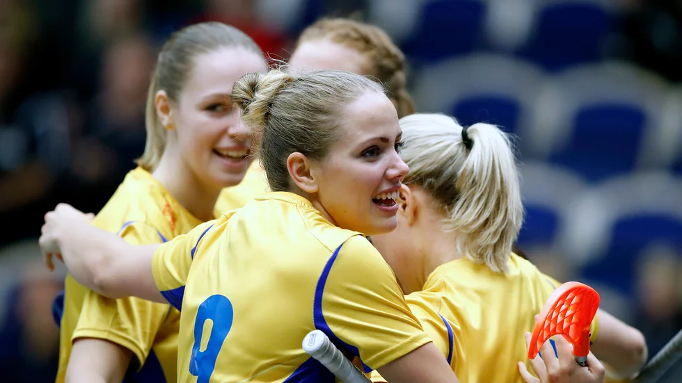 Den före detta världsmästaren i innebandy, Frida Norström, var en av de som sprang i söndags.