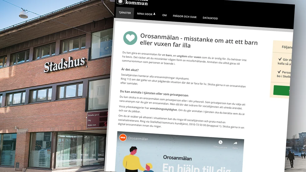 Lex Sarah-anmält. Personal glömde vittja den nya e-tjänsten för orosanmälningar under en helg. 