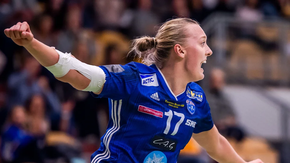 Linnéa Öhrnell gjorde ett avtryck i SHE. "Hon var riktigt bra", säger Boden Handbolls sportchef Mikael Carlsson.