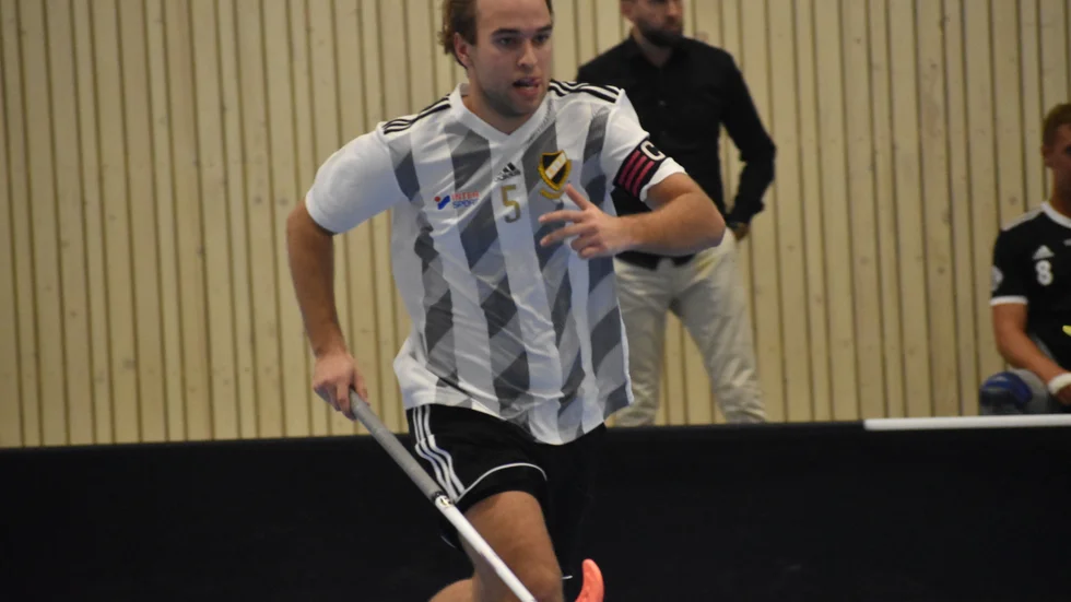 Tobias Claesson var stabil på mittfältet för Hägerstad.