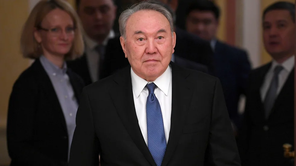 Kazakstans forne president Nursultan Nazarbajev har testat positivt för covid-19. Arkivbild.