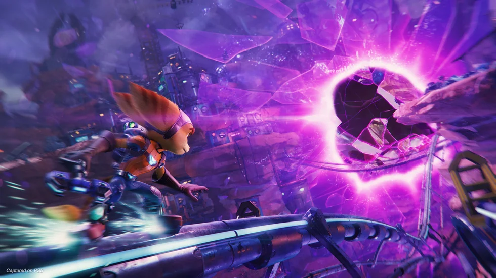 "Ratchet & Clank" färdas mellan olika världar och dimensioner i kommande "Rift apart".