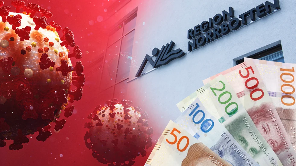 Region Norrbotten redovisar 105 miljoner kronor i kostnader och förlorade intäkter på grund av coronakrisen. 
