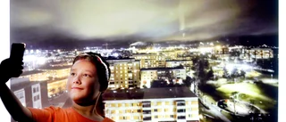 Minifotograf fångade magiskt nattljus över Årby