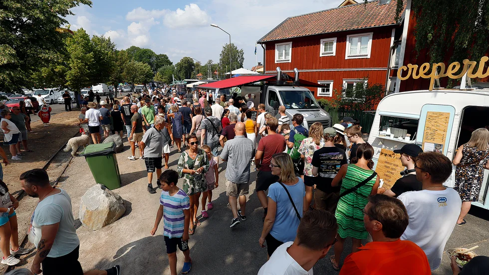 Det årligen återkommande nordiska mästerskapet i food truck brukar samla stora folkmassor, men har under de senaste två åren legat i ide. Arkivbild.