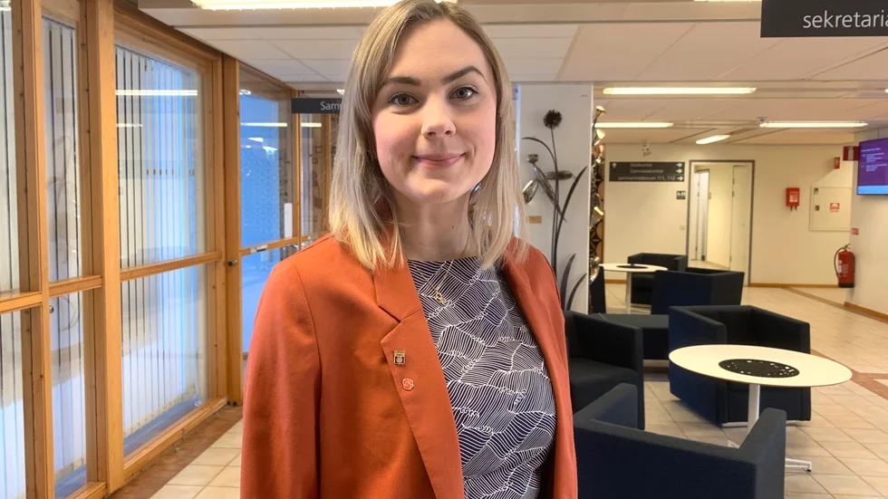 Felicia Lundmark är gymnasienämndens ordförande.