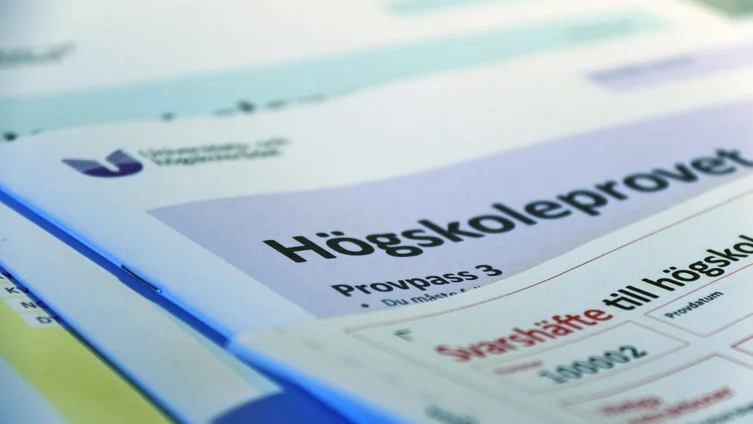 Högskoleprovet 2019.