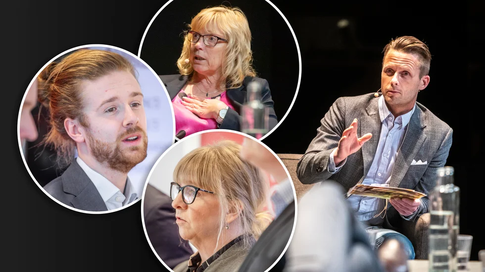 Mediabaren med Eva Nypelius, Meit Fohlin och Jesper Skalberg Karlsson. Programledare Mats Pettersson.