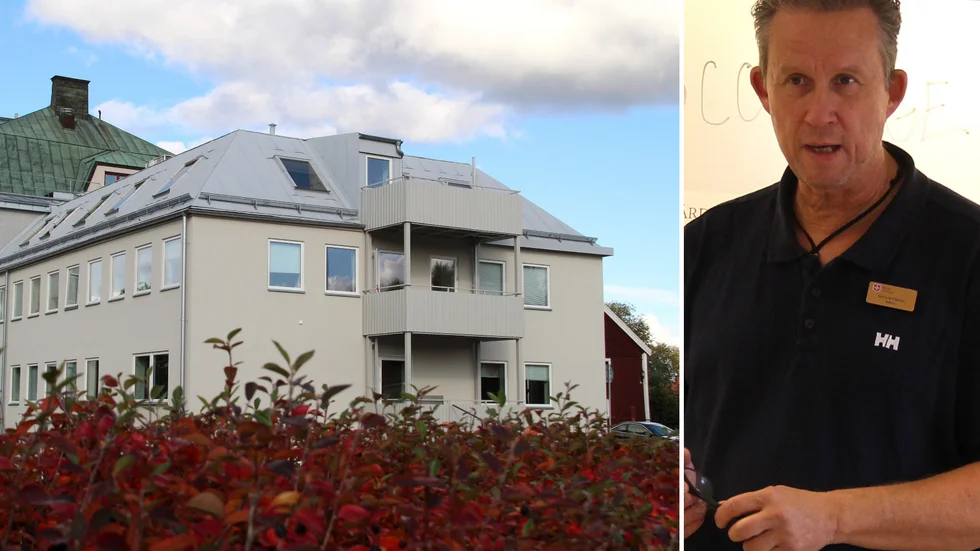 Kinda lärcentrums rektor Karl-Erik Eriksson tror att regeringens satsning kan göra att deras vård- och omsorgsutbildning växer sig större.