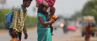 Migrantarbetare i Indien ihjälkörda av tåg