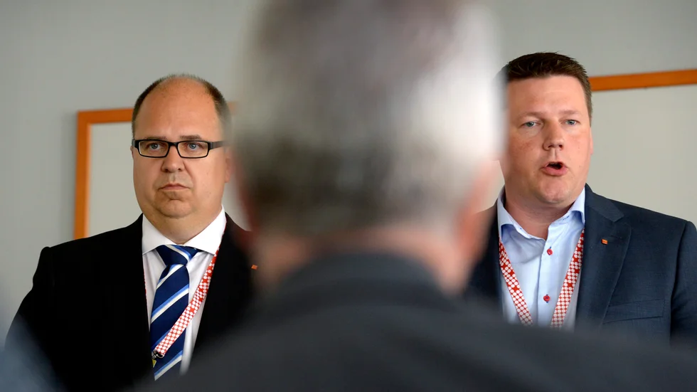 Den tidigare LO-basen Karl-Petter Thorwaldsson (S) tillträdde på tisdagen som ny näringsminister. 