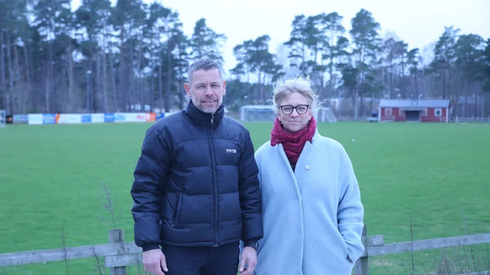A-lagstränaren Per Olsson Appelgren och ordförande Meit Fohlin tycker P18 IK går en spännande tid till mötes med barnen och ungdomarna  fokus.