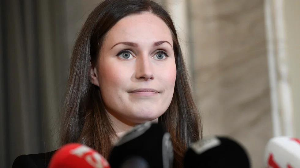Finlands regering och stasminister Sanna Marin har beslutat om delvis isolering av landskapet Nyland där huvudstaden Helsingfors ligger. Arkivbild.