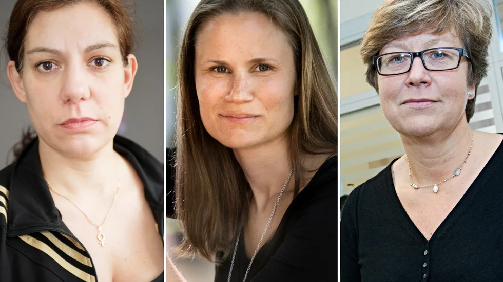 Susann Stambolidou Tellebo, My Hellgren och Åsa Witkowski anser alla att det är stor risk att våldet i hemmen kommer att eskalera nu när människor lever i coronakarantän. 