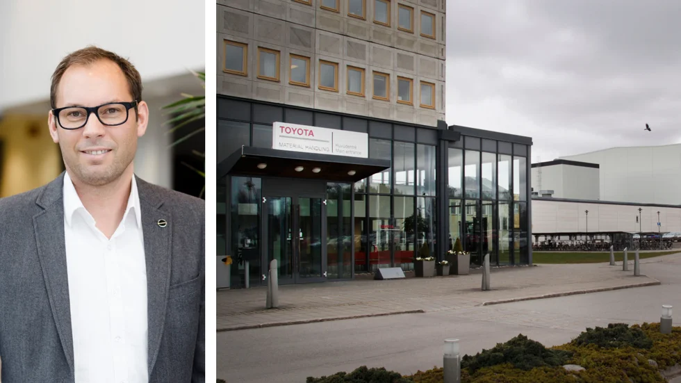 Att avsluta uppdragen för 172 inhyrda jobbare från bemanningsföretag ska trygga jobben för de fast anställda, enligt produktionschef Peter Carlsson på Toyota Material Handling i Mjölby.
